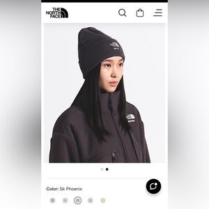 SKIMS X THE NORTH FACE BEANIE “SK PHOENIX” (ONE SIZE) SOLD OUT COLOR!! UNISEX